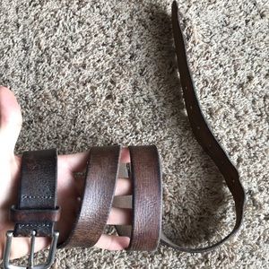American Eagle Outfitters Accessories - Men’s Brown Leather Belt By American Eagle American Eagle Outfitters Accessories - Men’s Brown Leather Belt By American Eagle